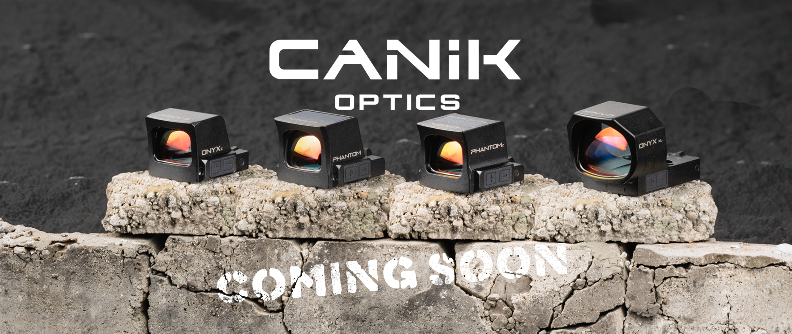 The CANiK Optics lineup, Coming Soon